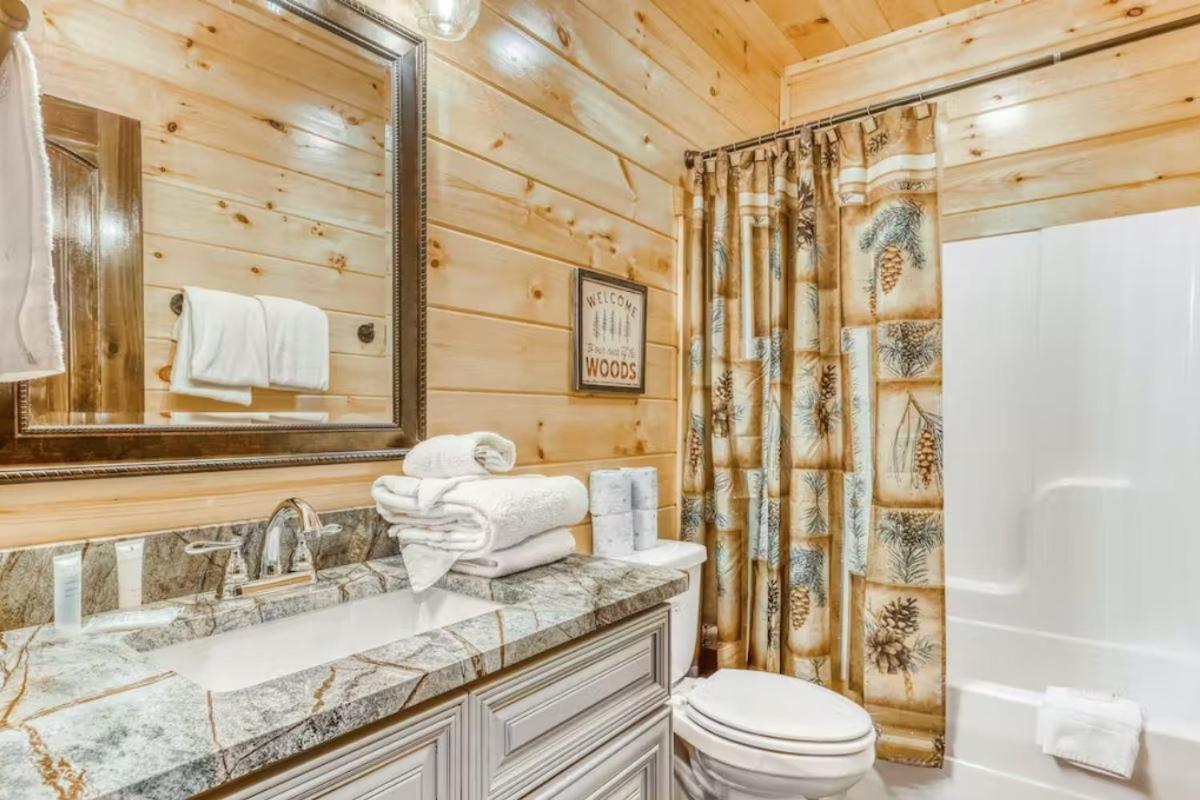 The Great Dogwood Manor By Stony Brook Cabins Gatlinburg Exterior foto